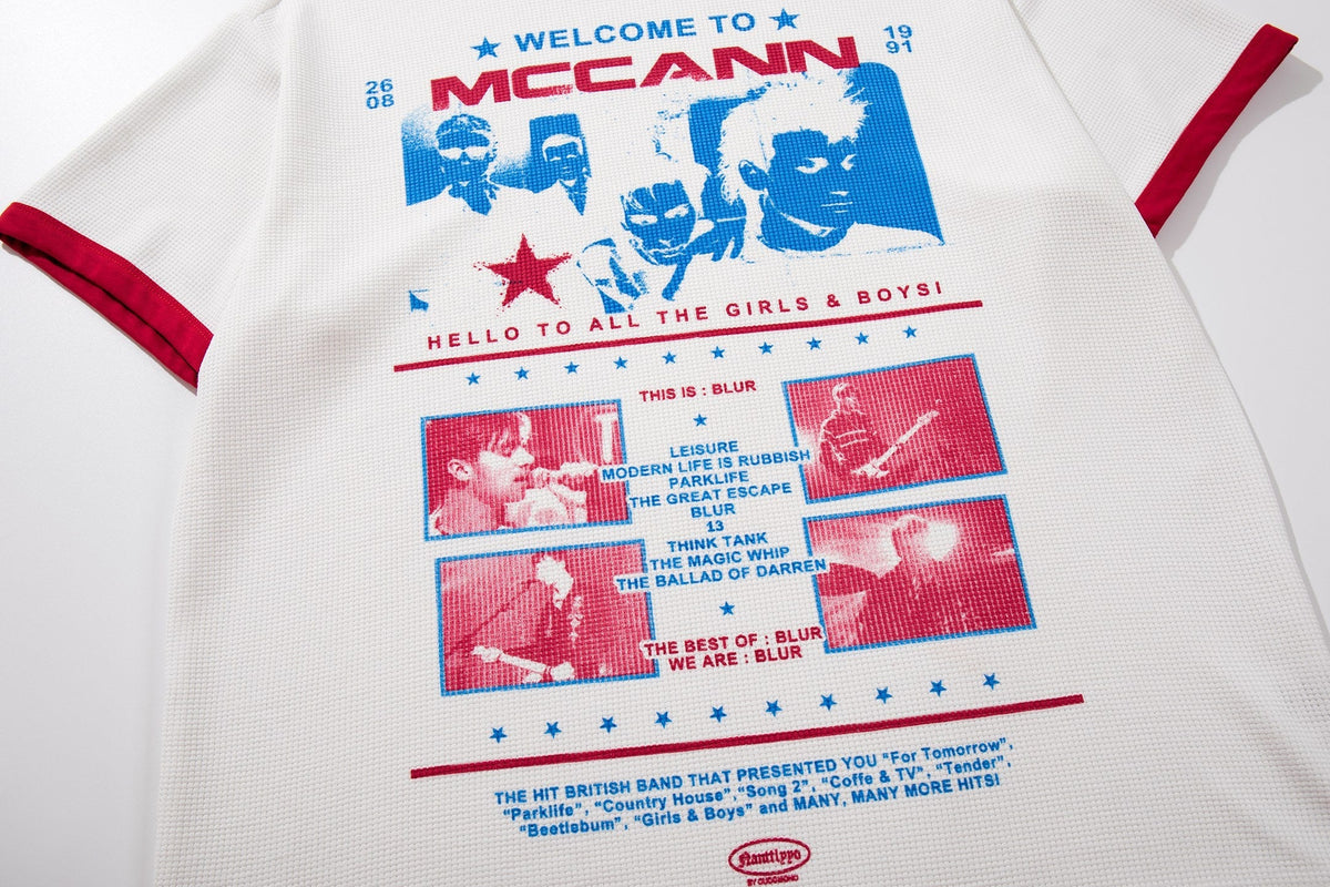 Madxmarx McCann Vintage Band Graphic T-Shirt