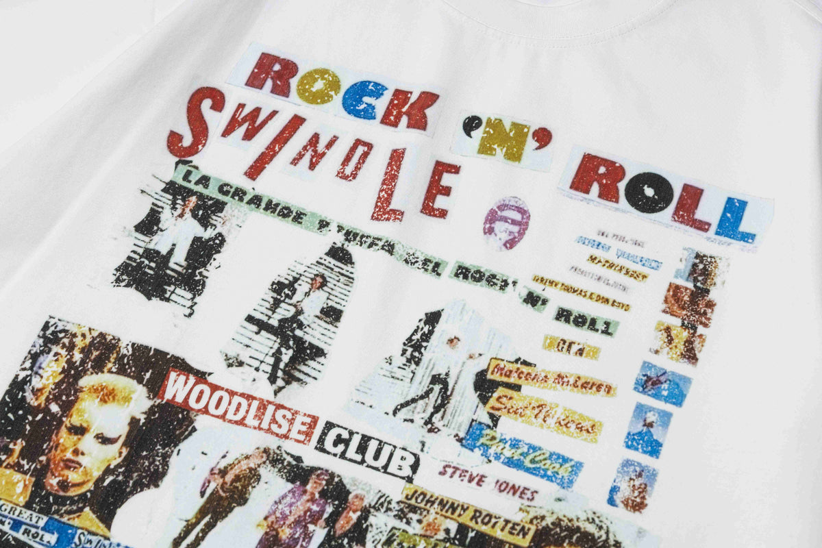 Madxmarx Rock Collage Graphic Tee