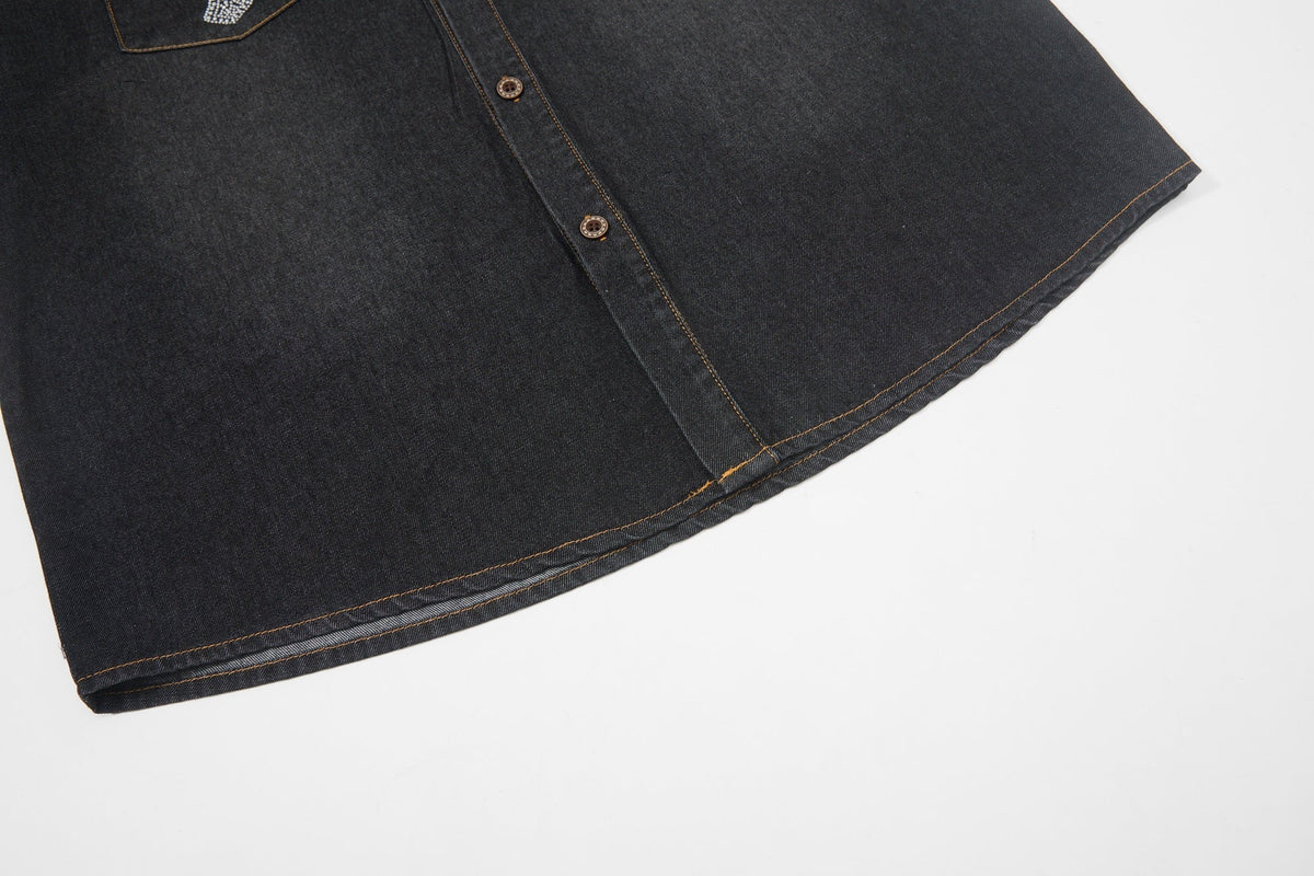 Madxmarx “Cross Denim Shirt”