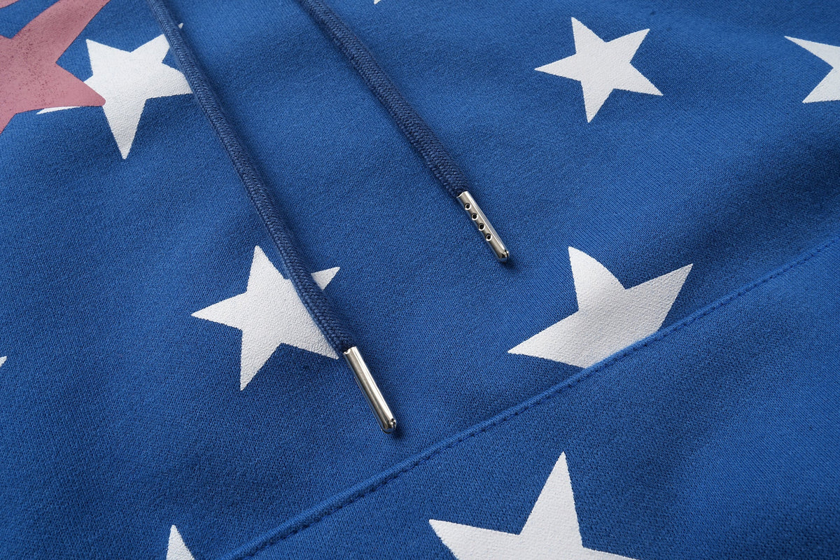 Madxmarx Star Pattern Hoodie