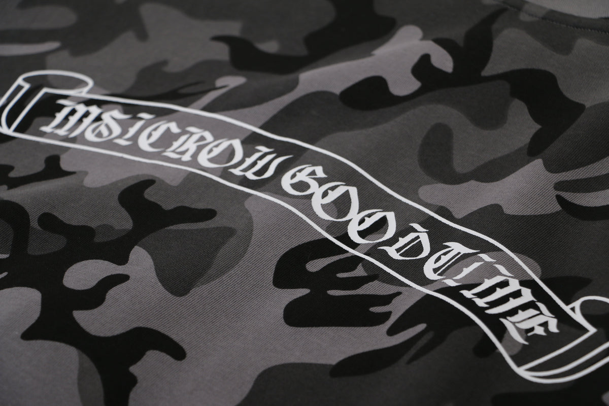 Madxmarx Camo Flag Zip-Up Hoodie
