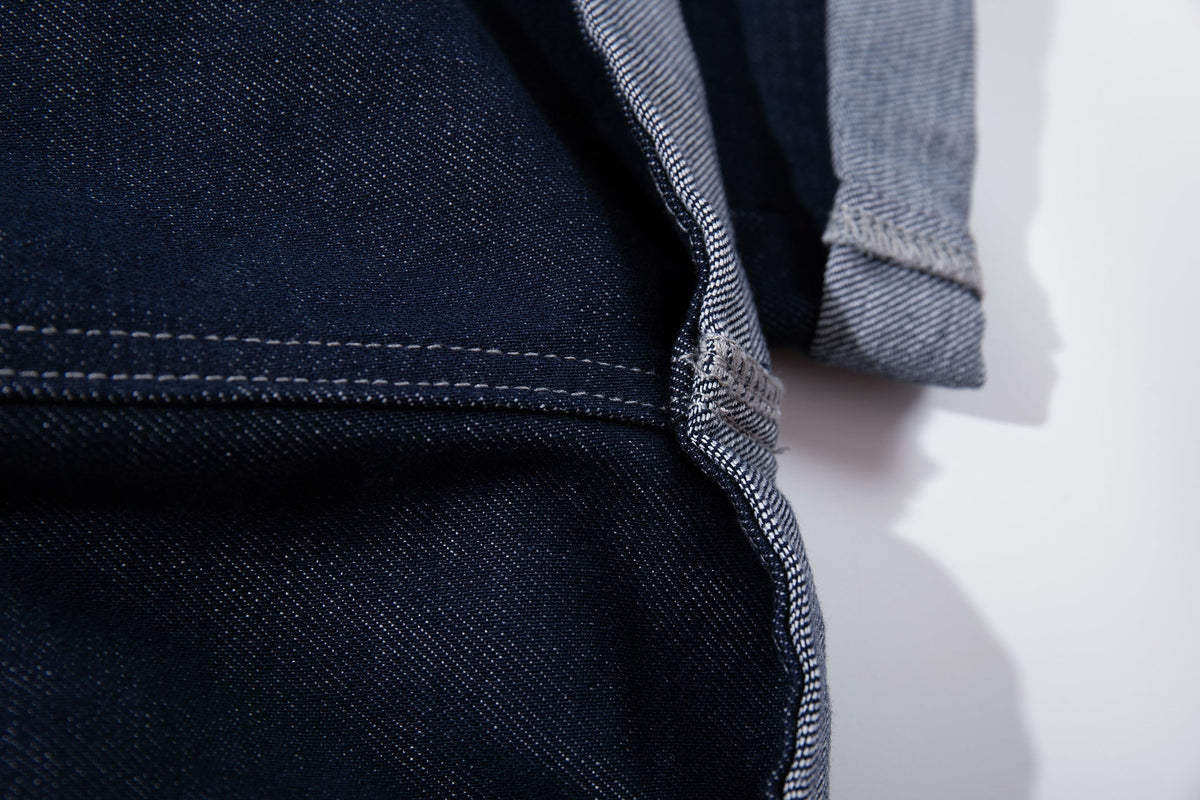 Madxmarx Utility Cuffed Wide-Leg Denim