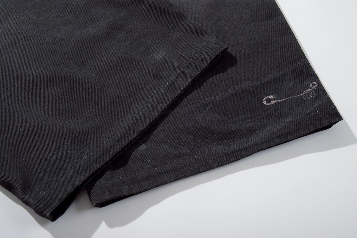 Madxmarx „Layered Distress Patch Denim Pants“