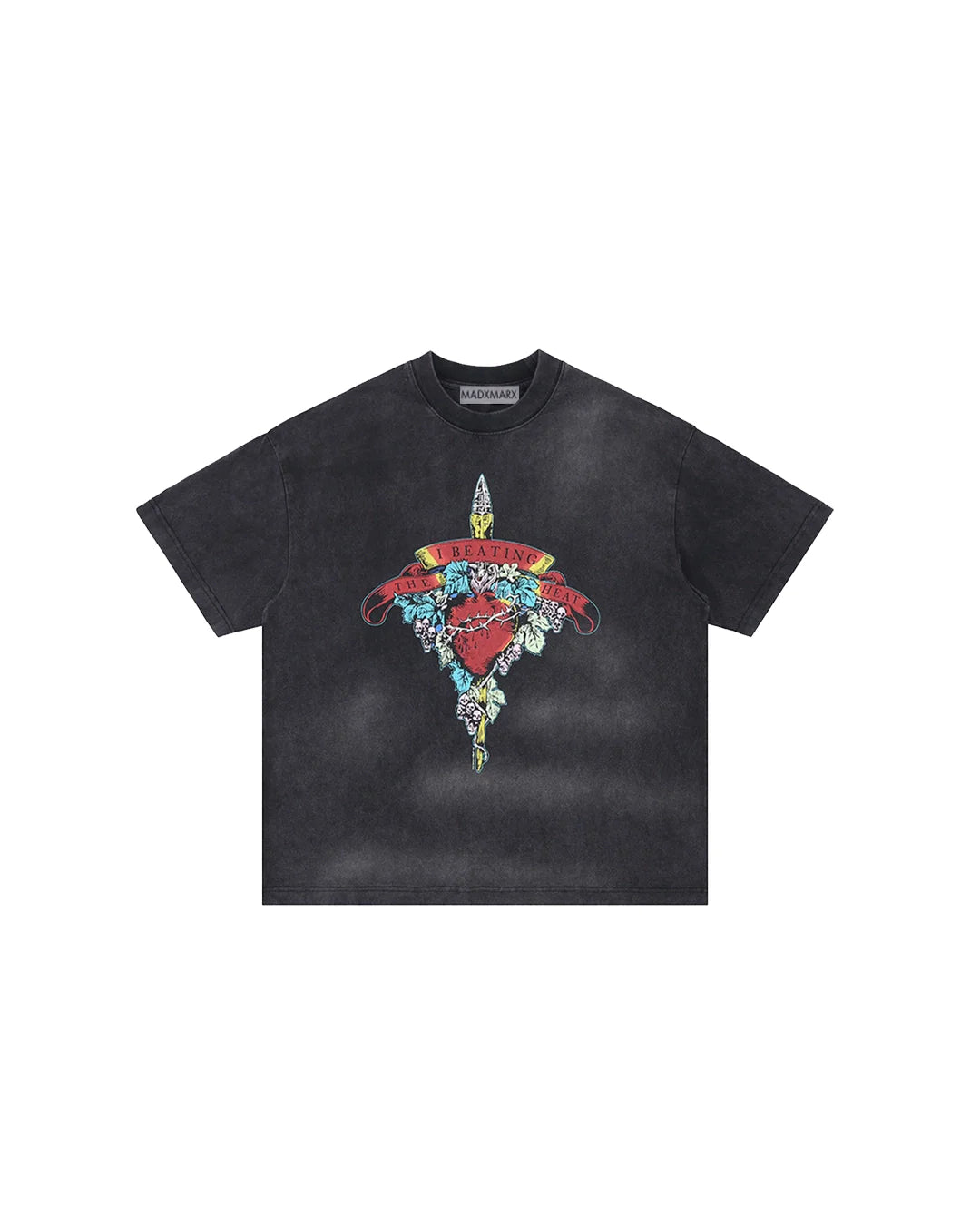 Sacred Heart Dagger Graphic Tee
