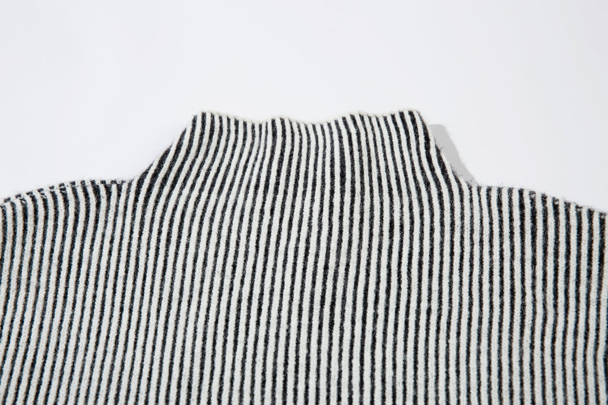 Madxmarx Lightning Ribbed Knit Sweater