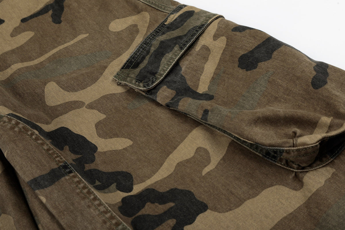 Madxmarx Oversized Camo Cargo Jeans