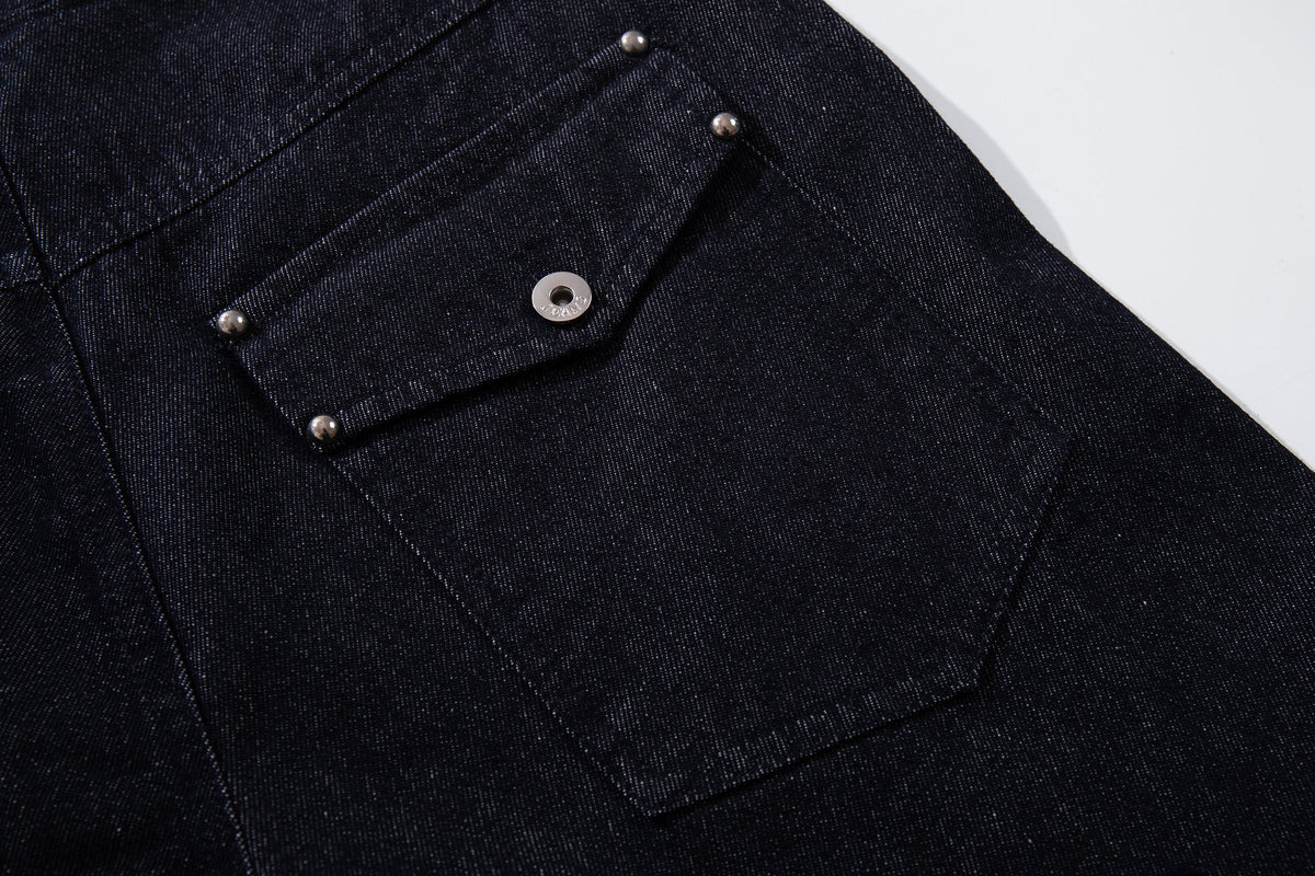Pantalon en jean large à panneaux Madxmarx
