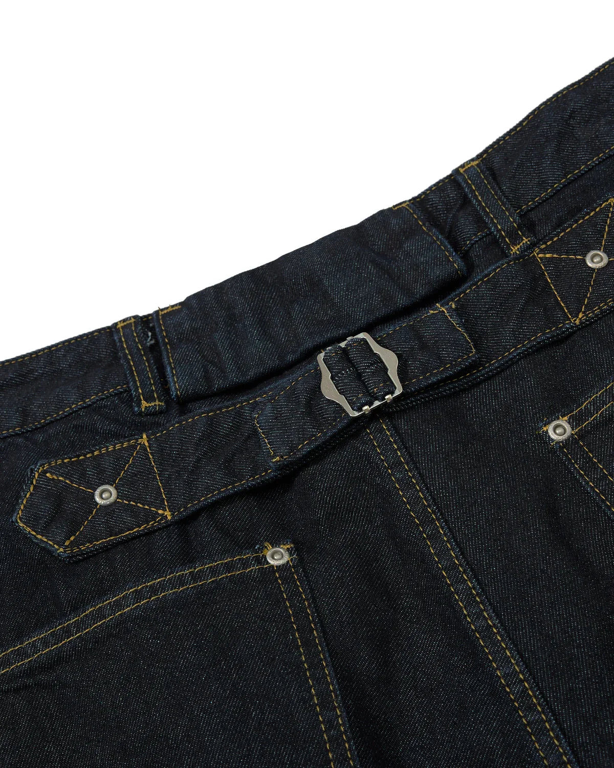 Cinch Back Buttons Up Cargo Jorts