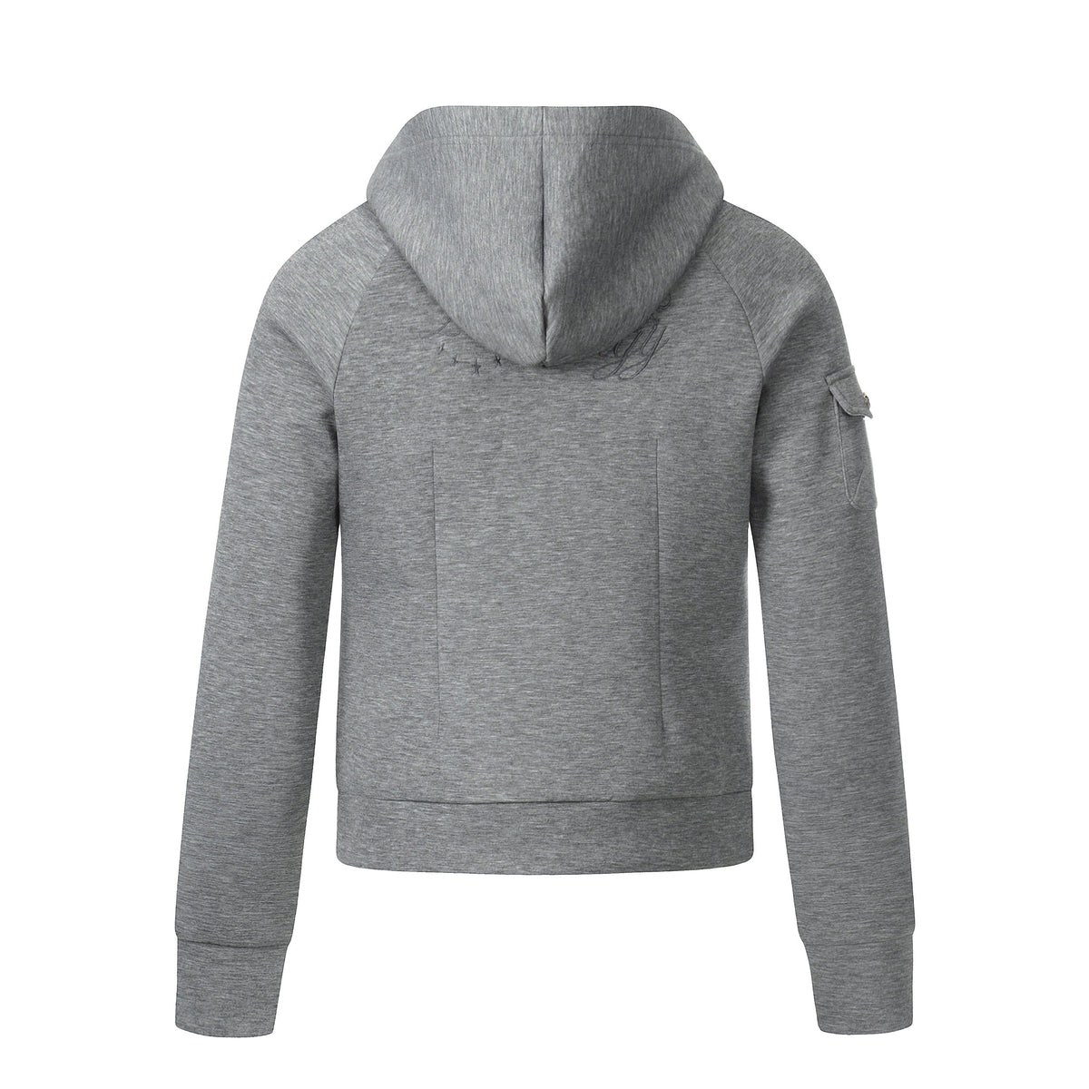 Madxmarx Layered Zip-Up Hoodie