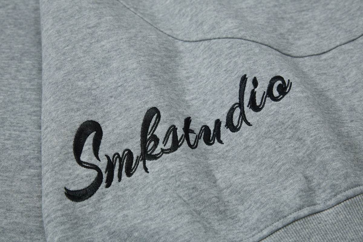 Madxmarx Curved Panel Full-Zip Hoodie