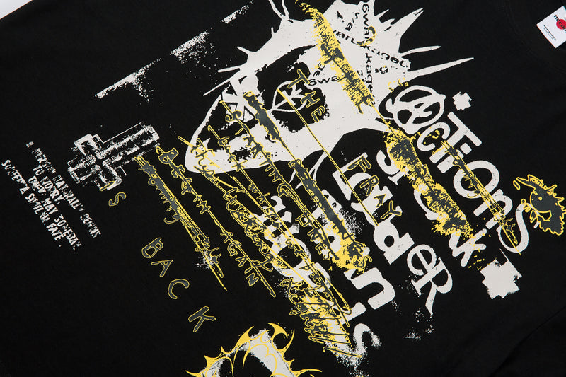 Madxmarx Layered Graphic Long Sleeve Tee