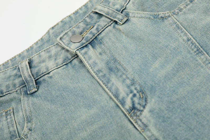 Pantalones de mezclilla Madxmarx de corte curvo