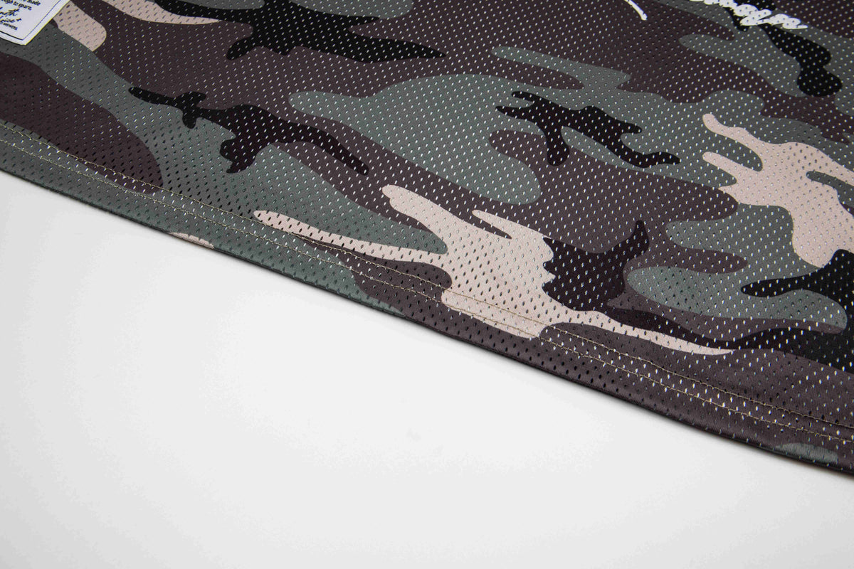 Madxmarx Camo Mesh Football Tee