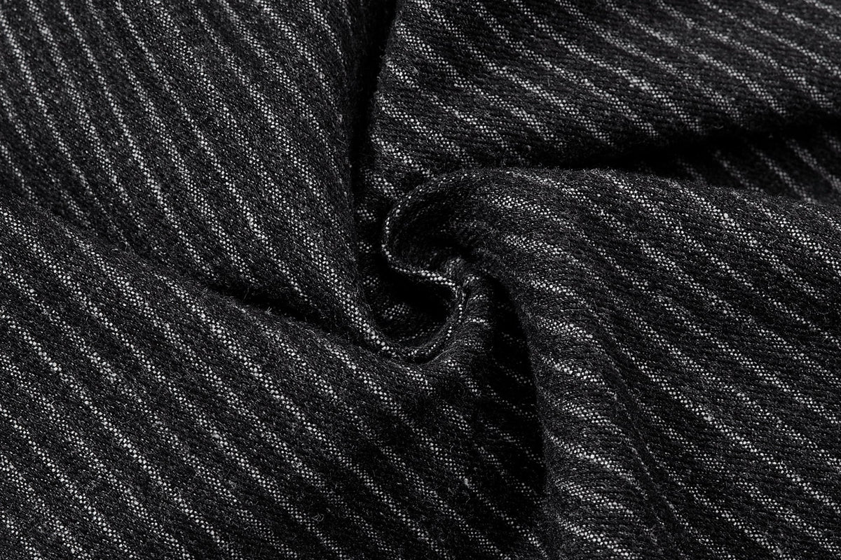 Pantalon à rayures style tonneau Madxmarx
