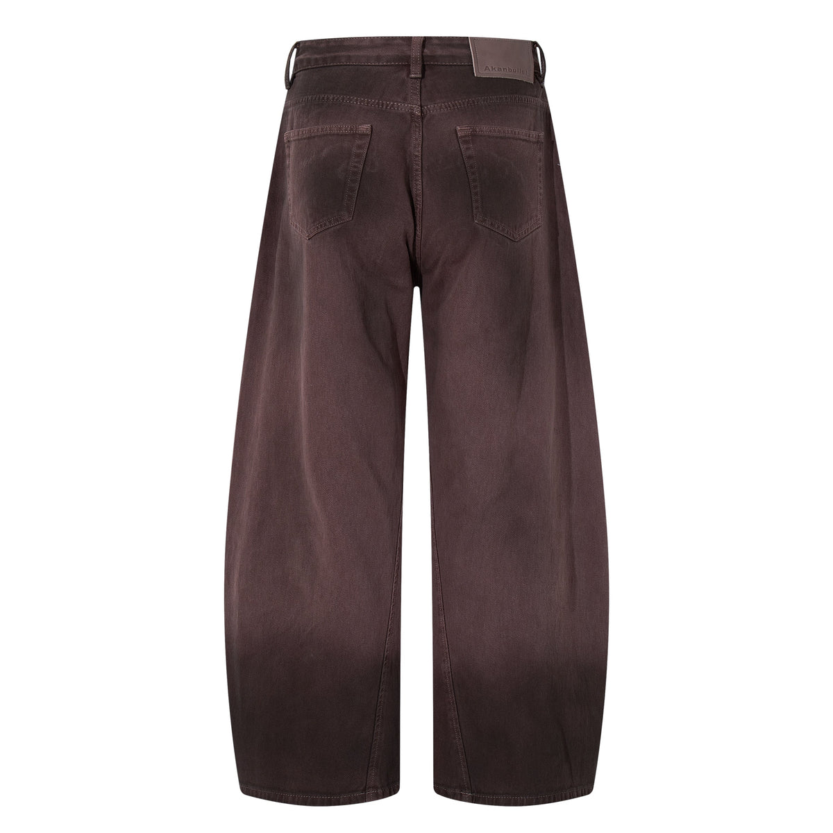 Madxmarx Gradient Washed Wide-Leg Jeans