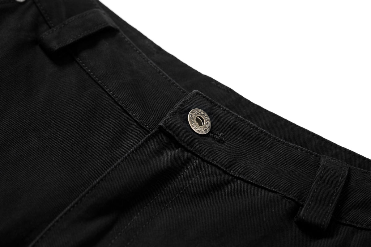 Madxmarx Cross Lettering Cargo Pants