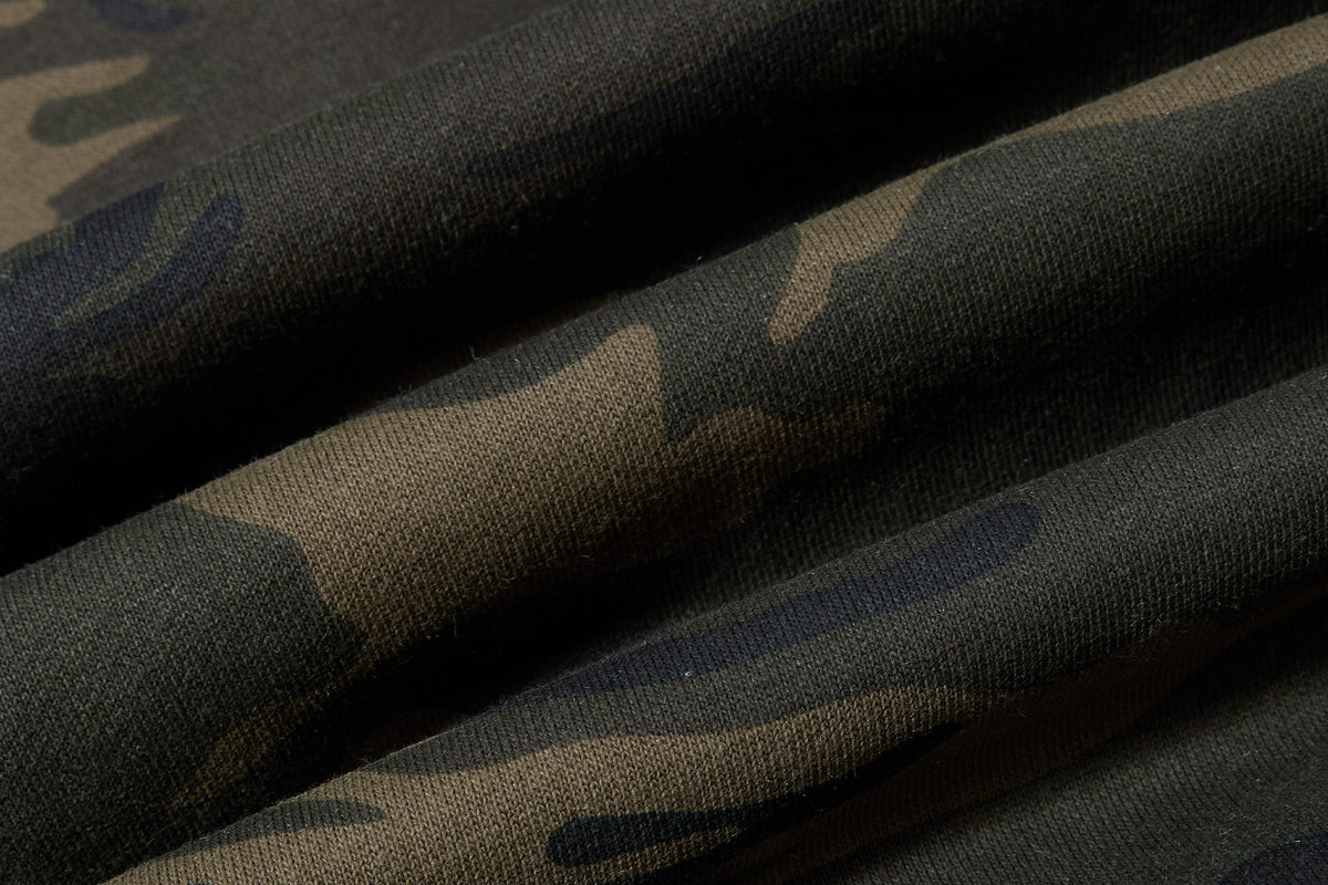 Madxmarx Script Sleeve Zip-Up Hoodie