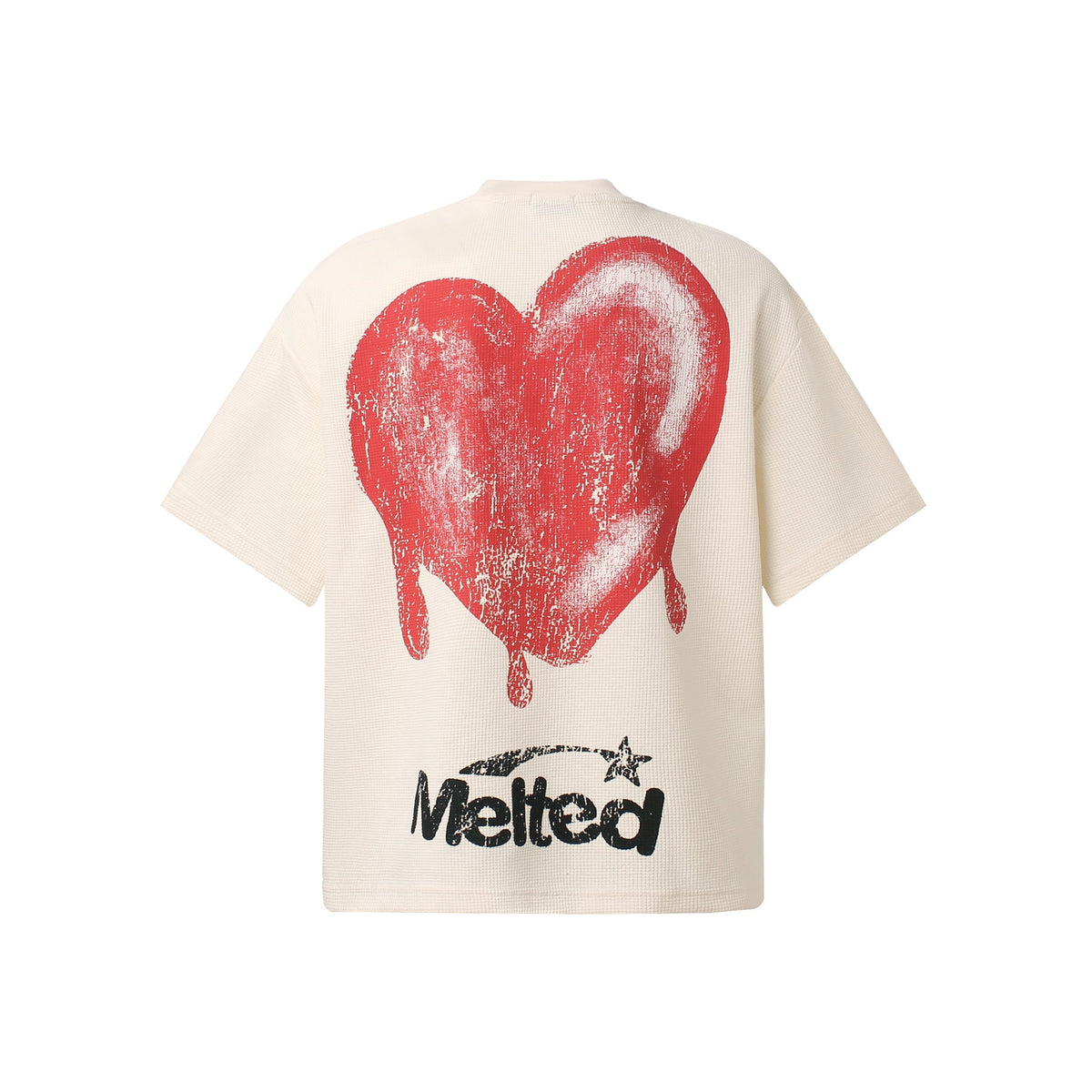Madxmarx Melted Heart Ribcage Graphic Tee