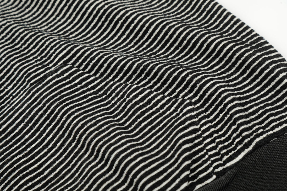 Madxmarx Striped Zip Hoodie