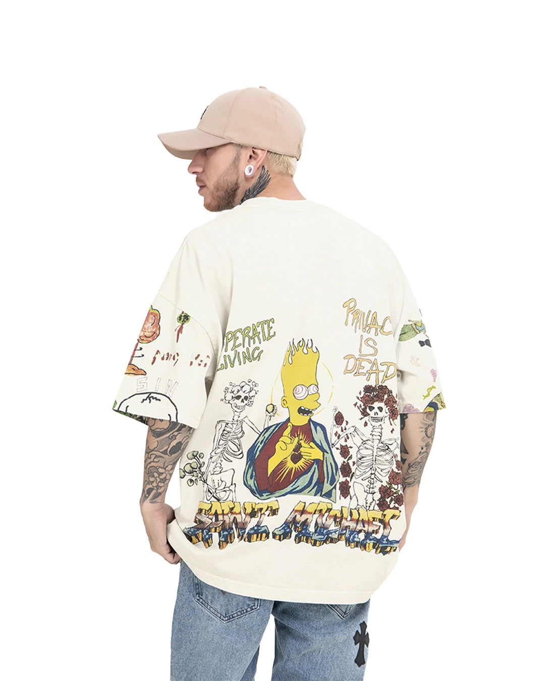 Camiseta gráfica de los Santos Santos