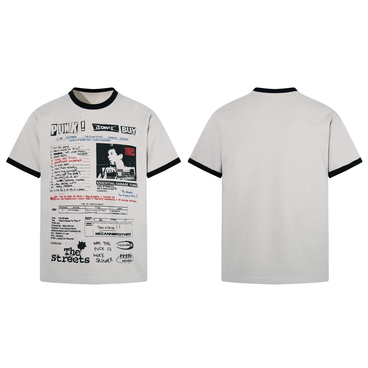 Madxmarx Punk Editorial Graphic T-Shirt