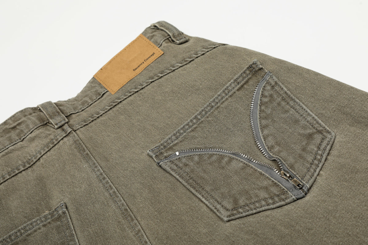 Pantalon en jean Madxmarx à coupe incurvée