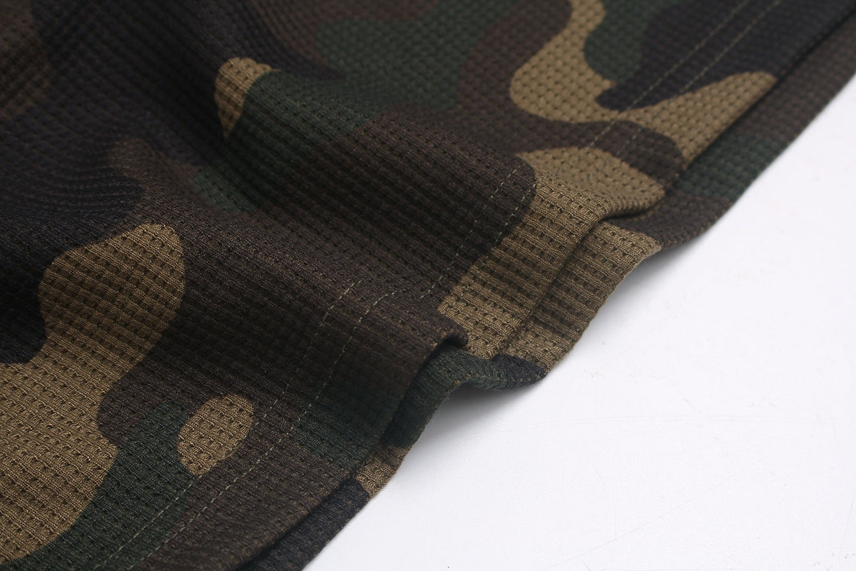 Madxmarx Camo Graphic Long Sleeve Tee