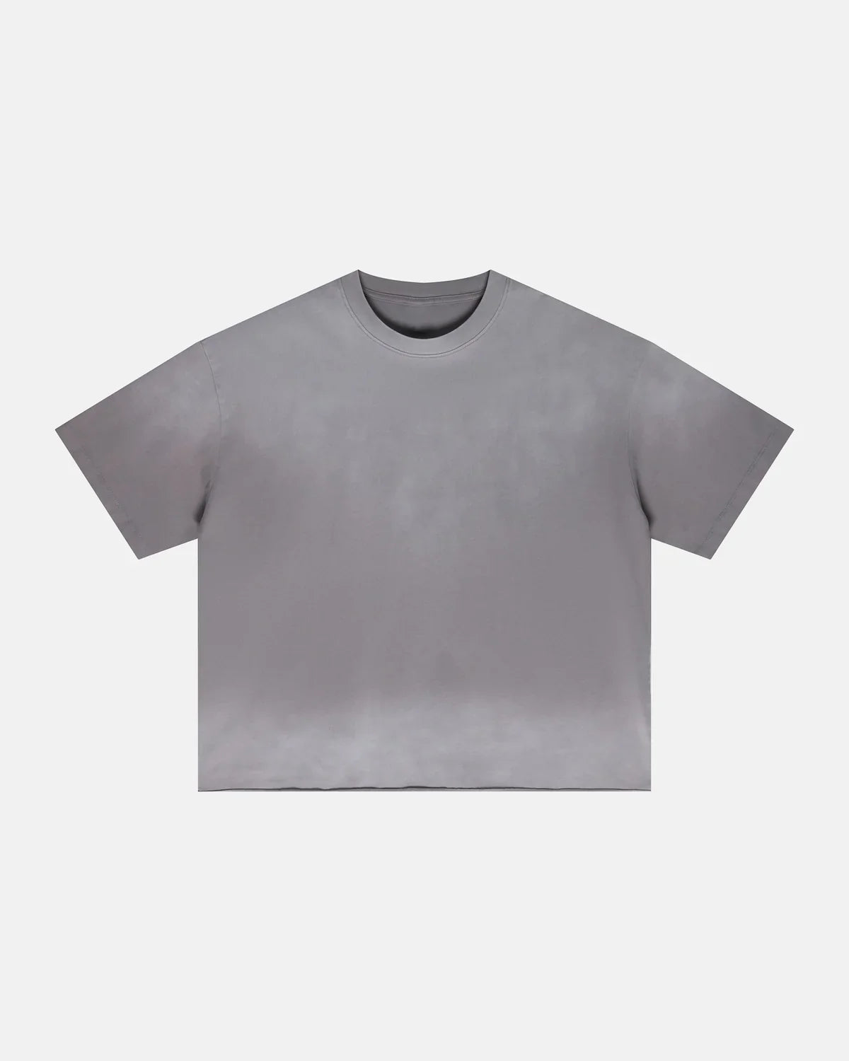Monkey Washed Boxy Cropped T-Shirt
