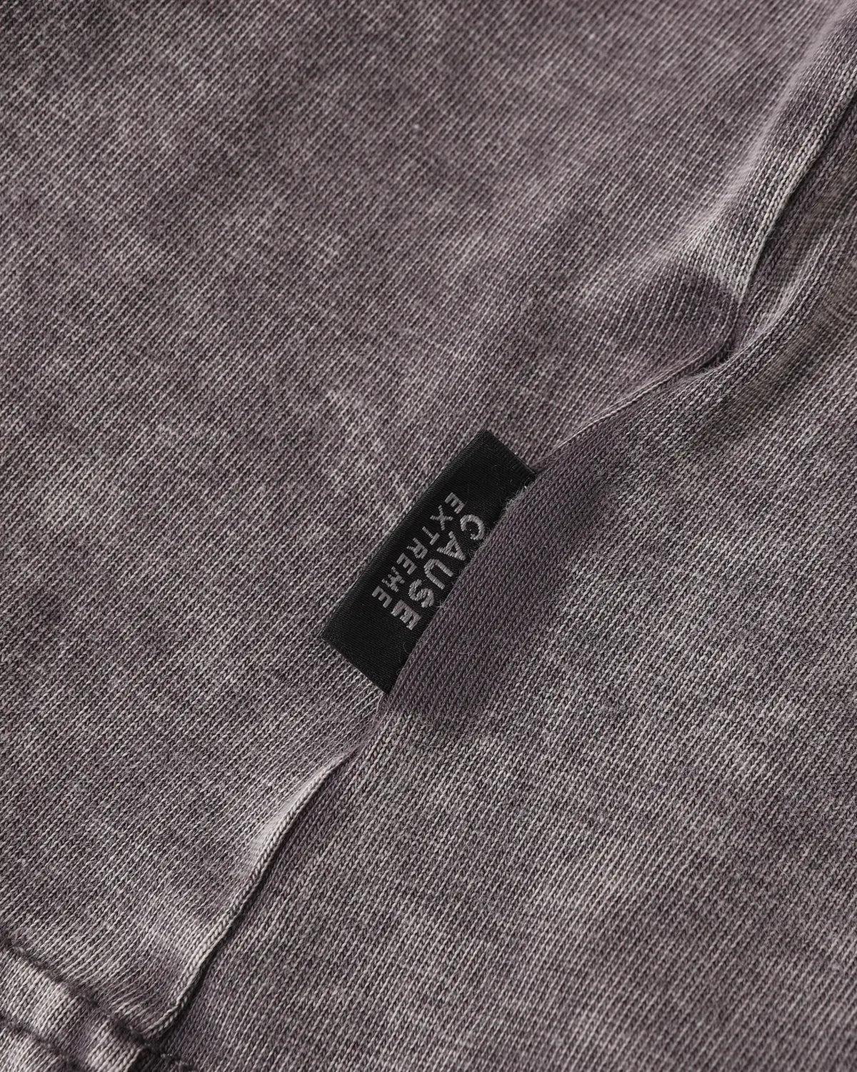 Textured Patchwork Washed T-Shirt