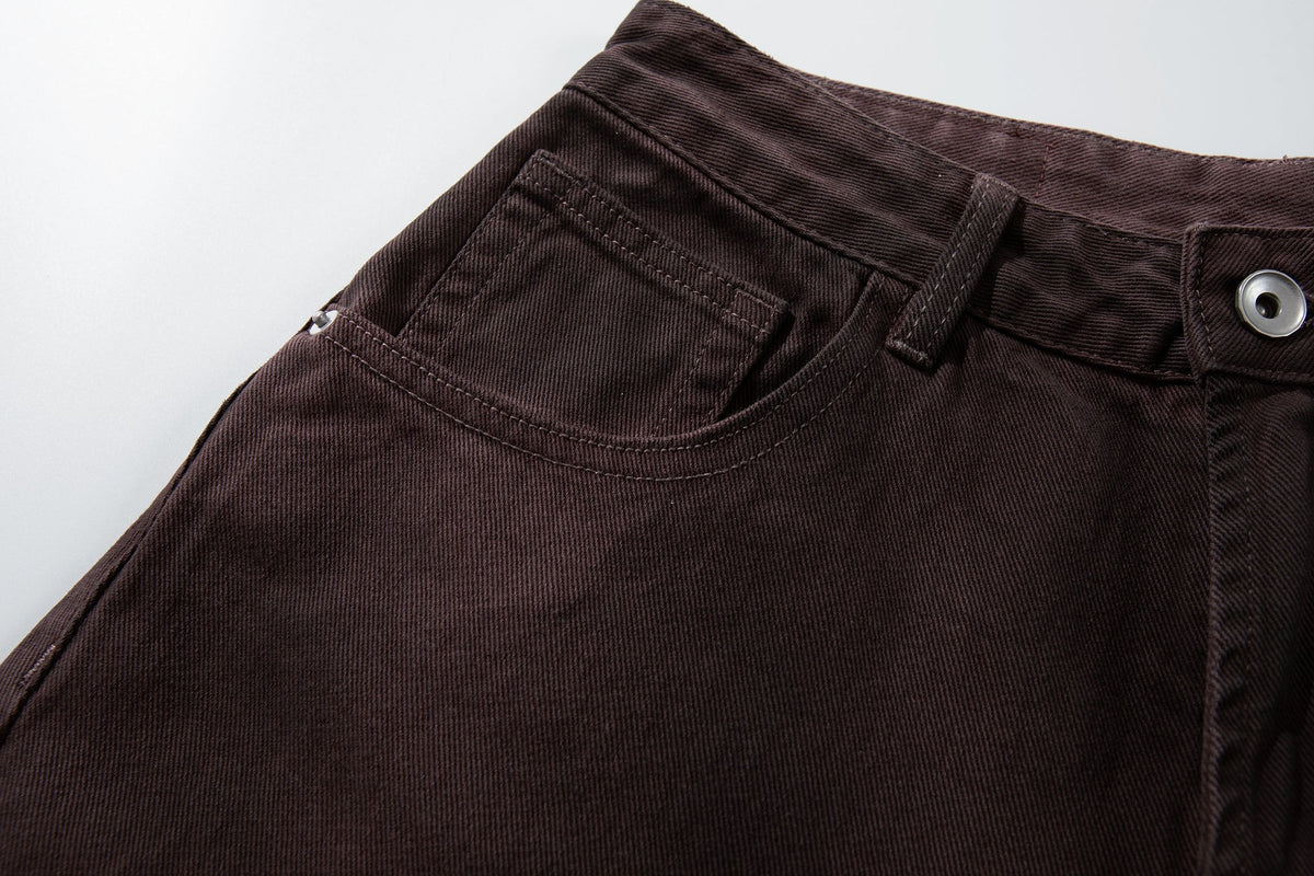 Madxmarx Gradient Washed Wide-Leg Jeans