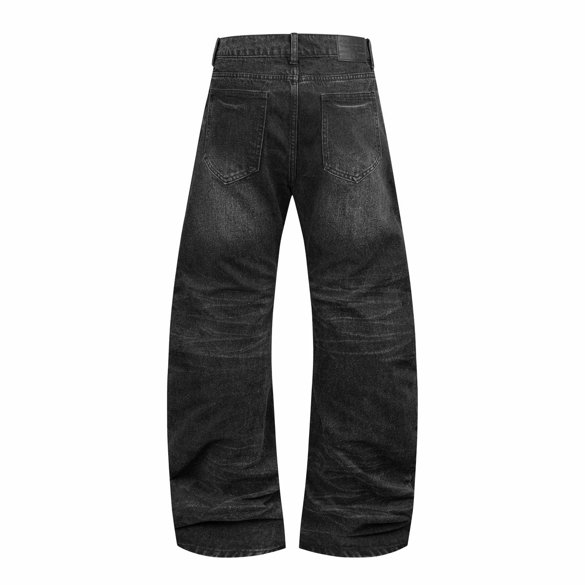 Madxmarx Washed Black Baggy Jeans
