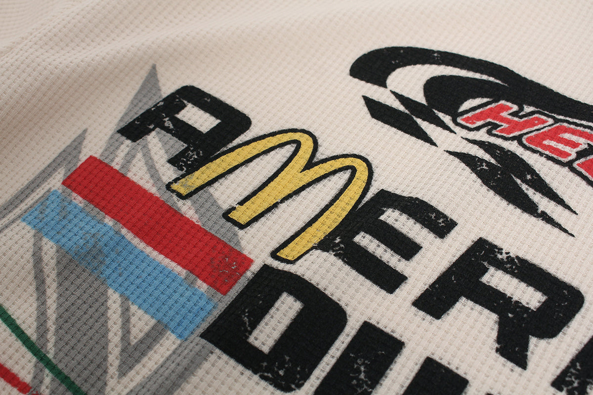 Madxmarx Racing Graphic Waffle Long Sleeve