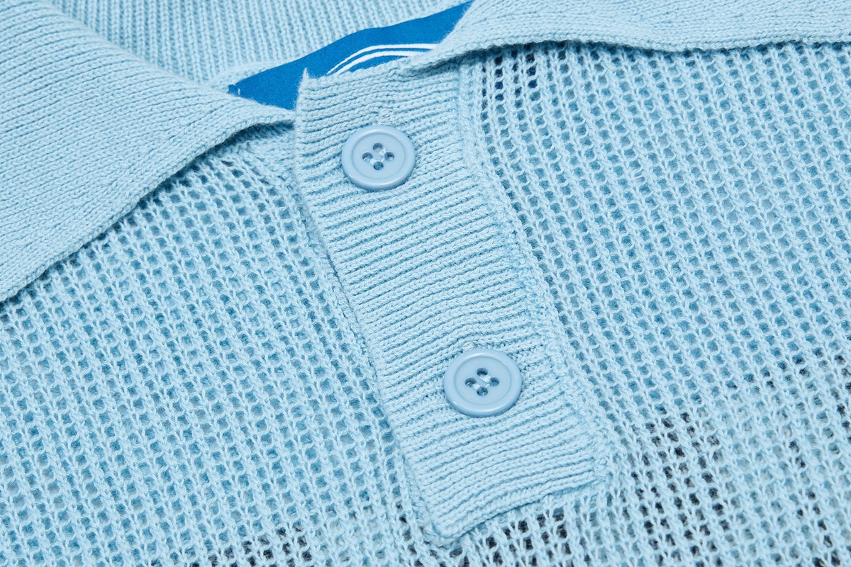Madxmarx “Varsity Knit Polo”