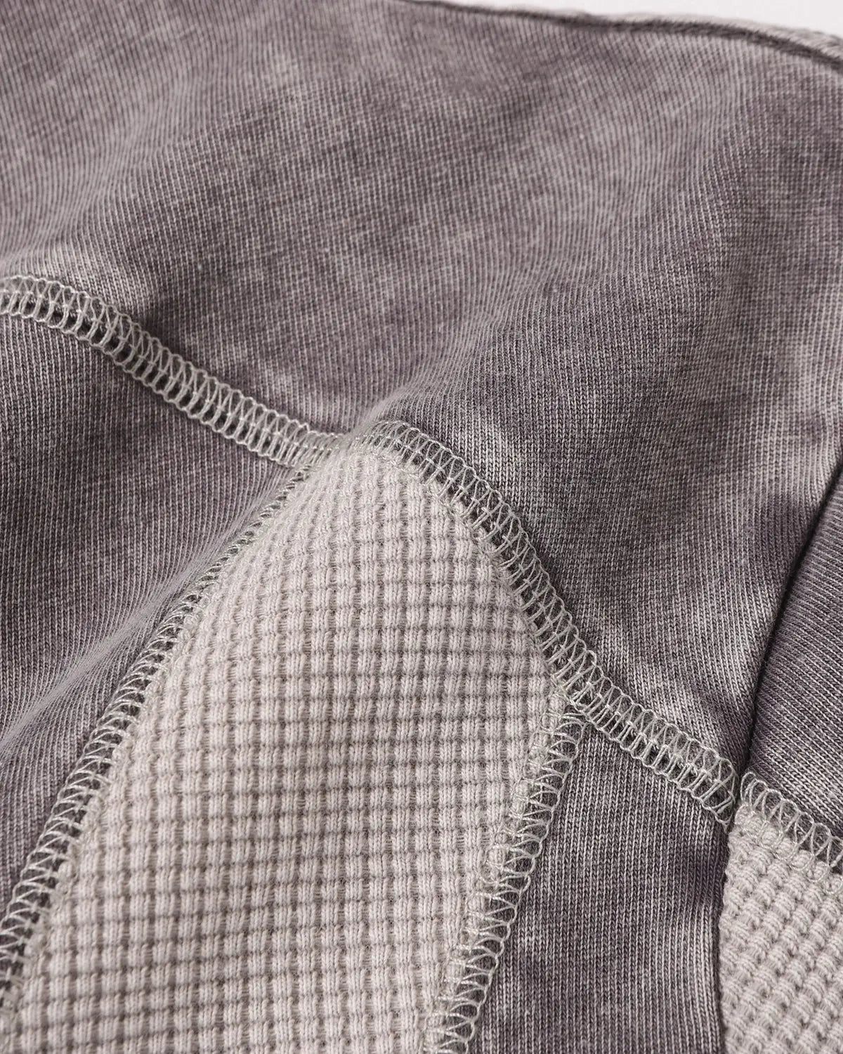 Textured Patchwork Washed T-Shirt