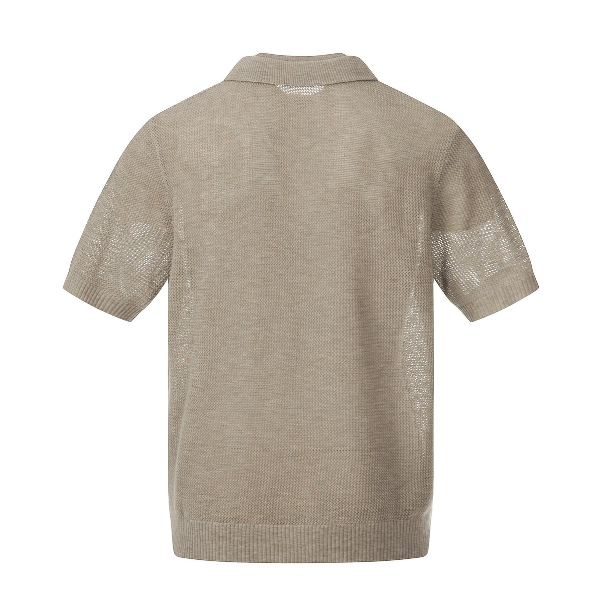 Madxmarx “Open Knit Polo Tee”