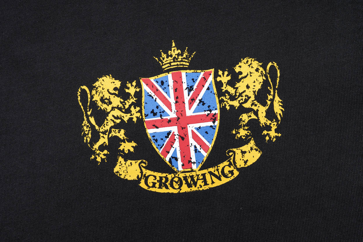 Madxmarx Layered Union Jack Graphic Long Sleeve Tee