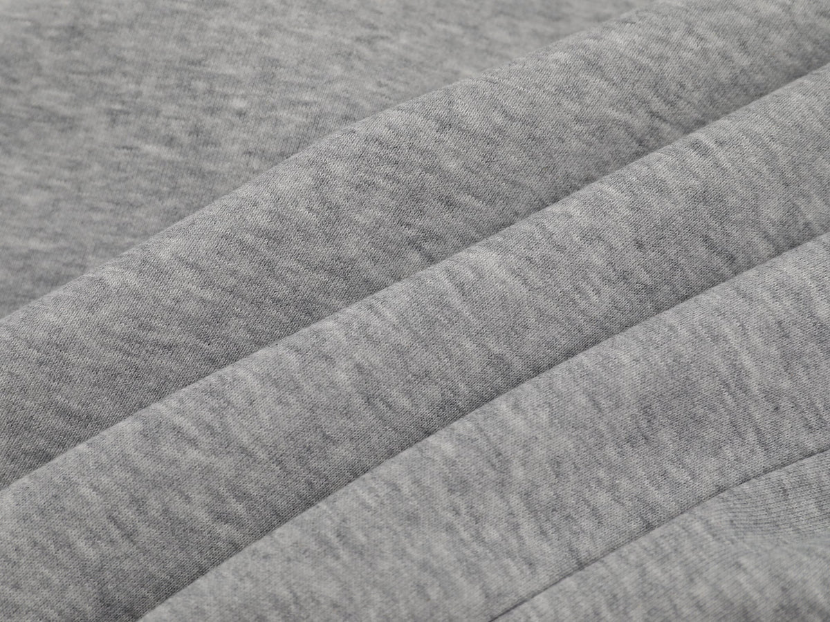 Madxmarx Classic Knit-Collar Polo Sweatshirt