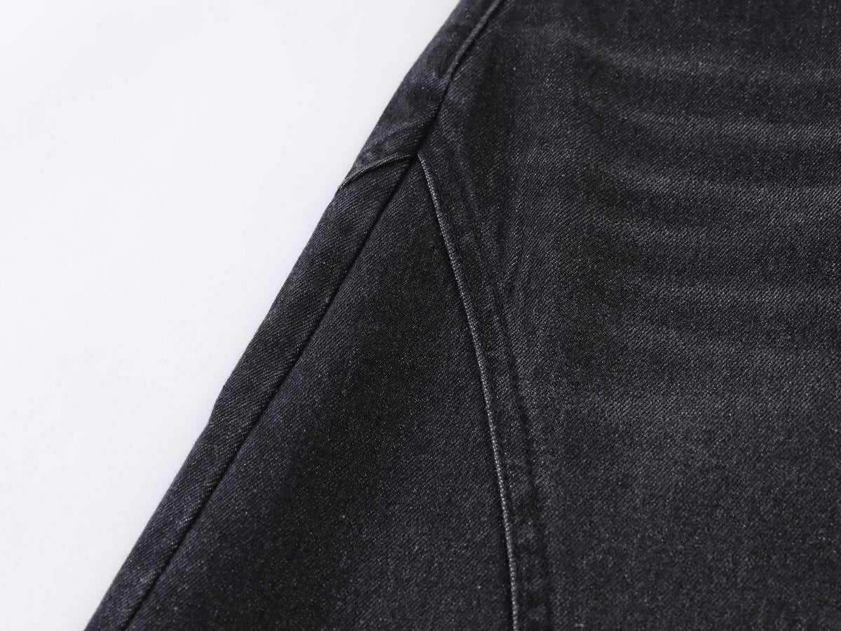 Pantalon en jean à patch étoile Madxmarx