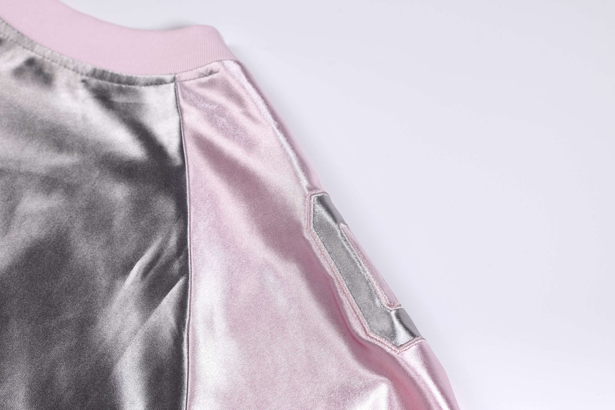 Madxmarx Metallic Varsity Jersey Tee