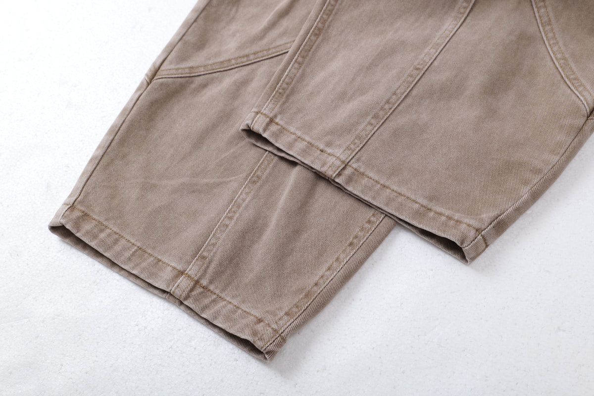 Madxmarx Curved-Panel Balloon Wide-Leg Jeans