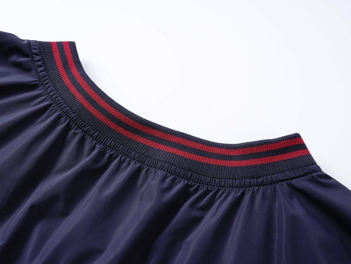 Madxmarx Retro Athletic Nylon-Pullover