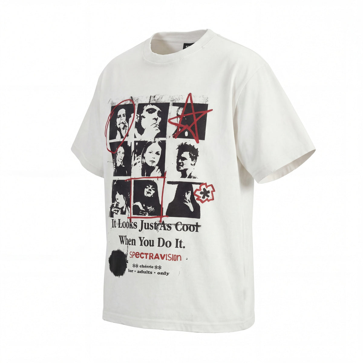 Madxmarx “Vintage Collage Graphic Tee”