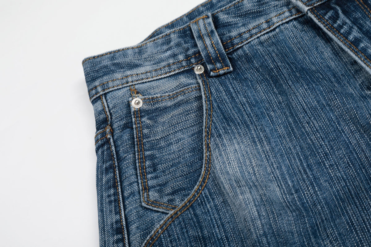 Madxmarx „Vintage Grain Denim Jeans“
