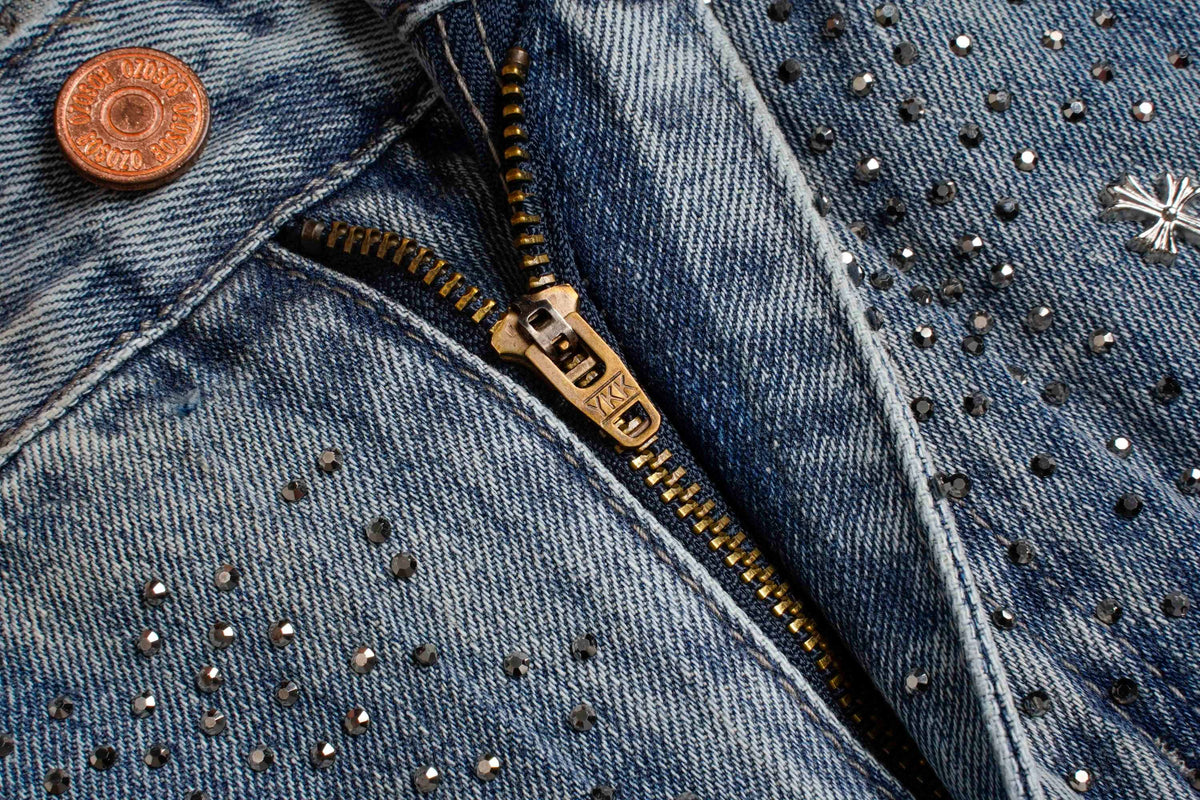 Madxmarx “Jeans de pierna ancha con lavado Stardust”