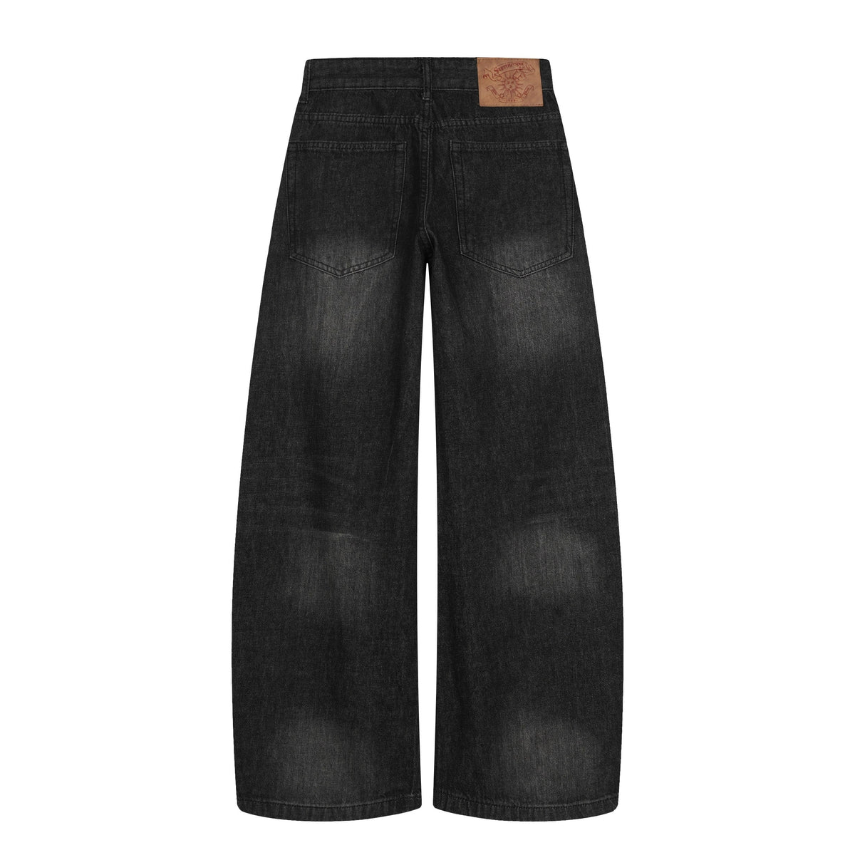 Madxmarx Rhinestone Wide-Leg Jeans