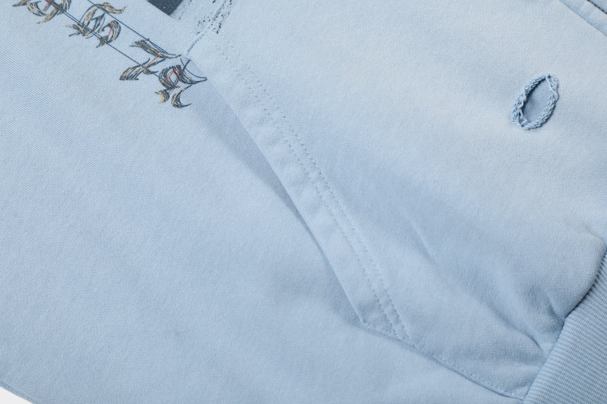 Madxmarx Collage Graphic Zip-Up Hoodie