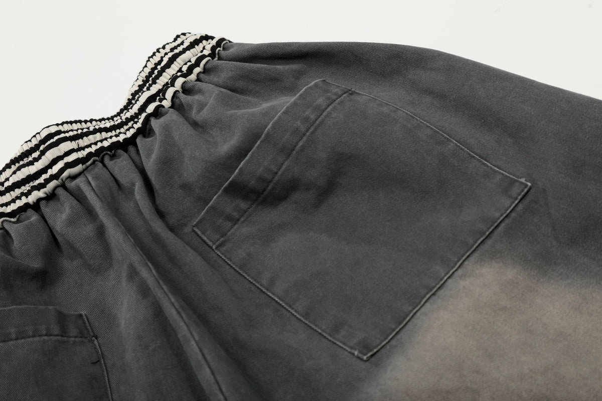 Pantalon cargo large délavé Madxmarx