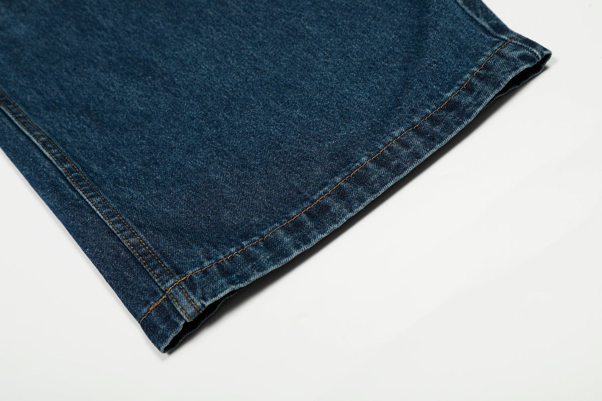 Madxmarx Deep Indigo Balloon Wide-Leg Jeans