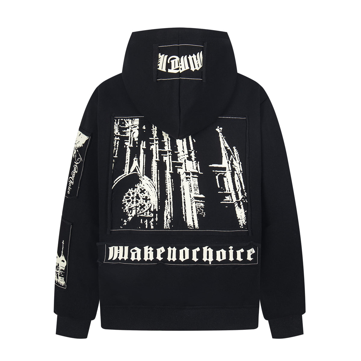 Madxmarx Graphic Zip Hoodie