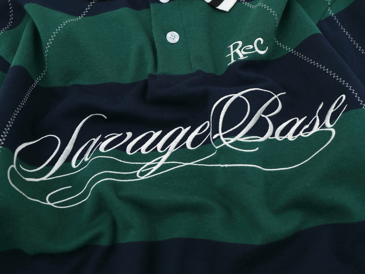 Madxmarx Striped Rugby Polo